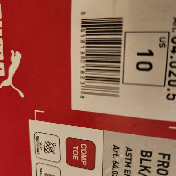 PUMA Men's Frontcourt Comp Toe Sneakers. NIB. Size 10 - Picture 6 of 13